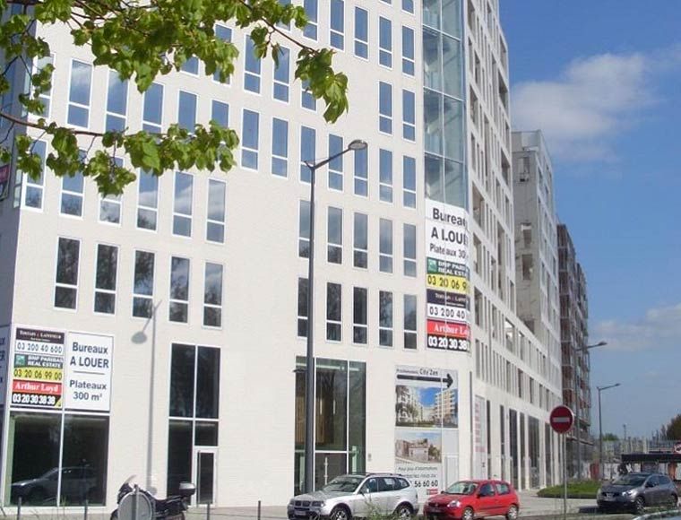 Office spaces for rent in Lille business district 