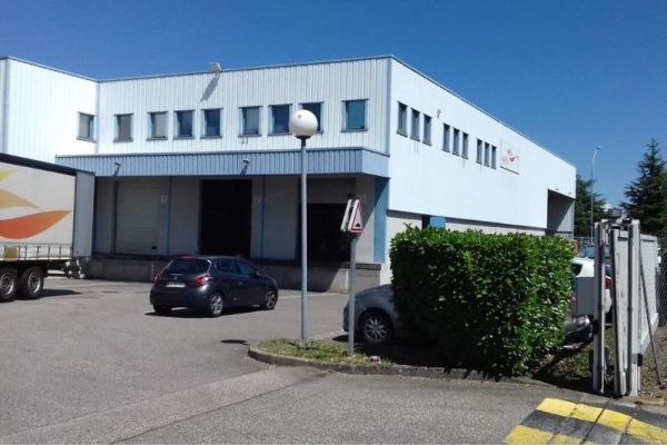 Storage building near Lyon, France