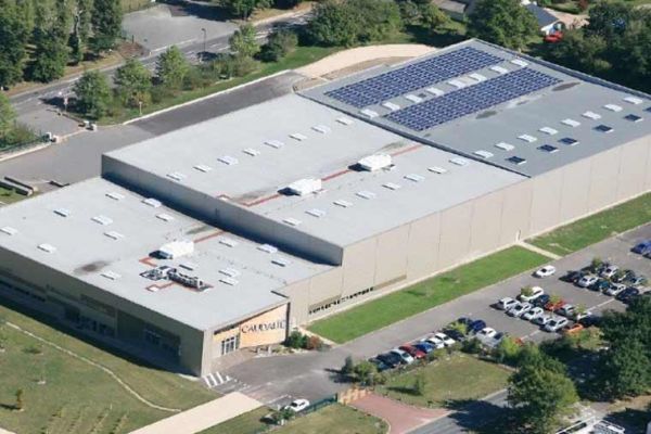 Logistic production unit near Orleans in France 