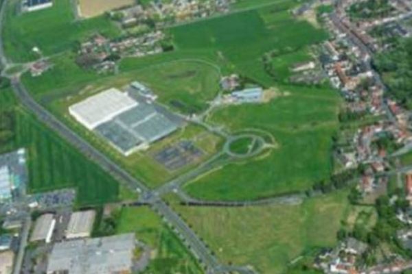 Land aera available in business Park near Belgan Border