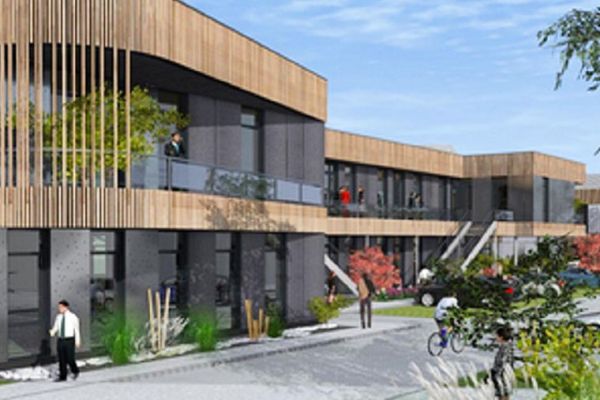 Mixed-use office in business park for sale or rent