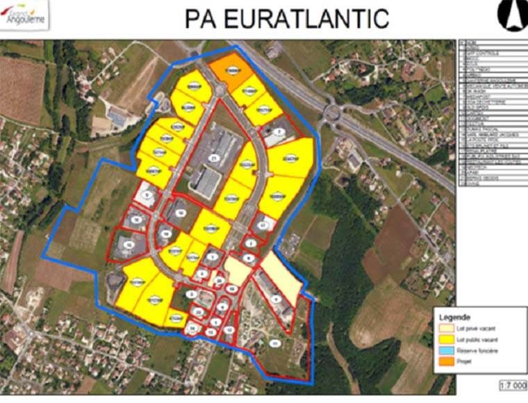 Logistic land to buy in Angoulème