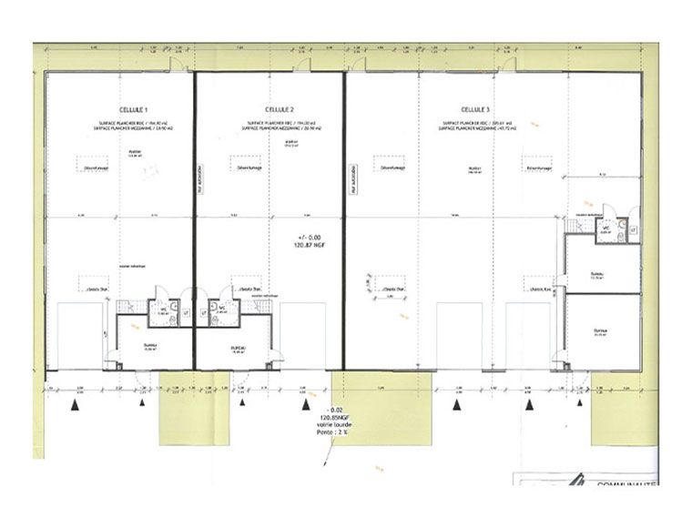 offices workshop real estate Neuille-Pont-Pierre