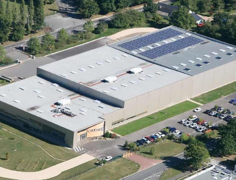 Logistic production unit near Orleans in France 