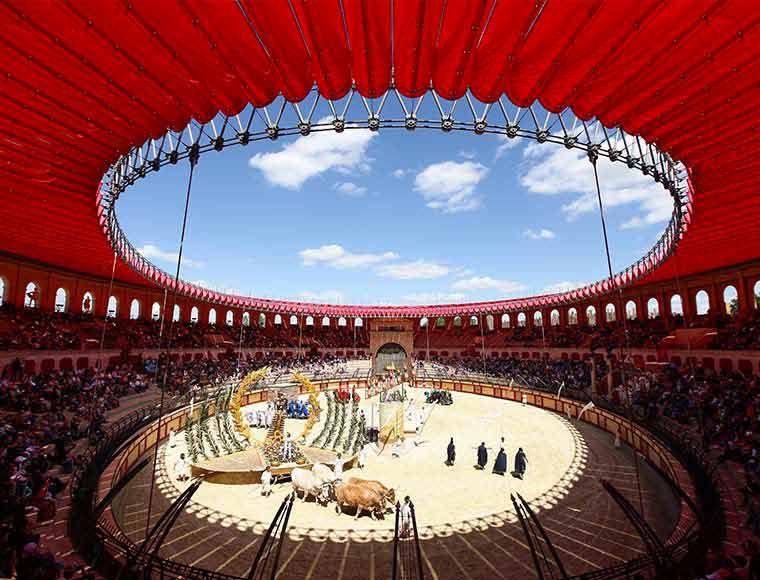 The Puy du Fou in Vendée department is one of the most visited attraction parc in the world !